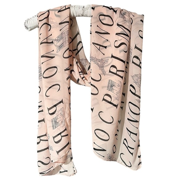 Parisian 100% Silk Scarf Made in Paris, France - Picture 2 of 8